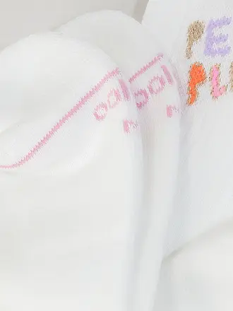 OOLEY | Calcetines ICON Peace Please blanco |